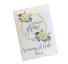 Hydrangea Wreath Wedding Seed Packets