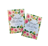 Pink Rose Border Wedding Seed Packets