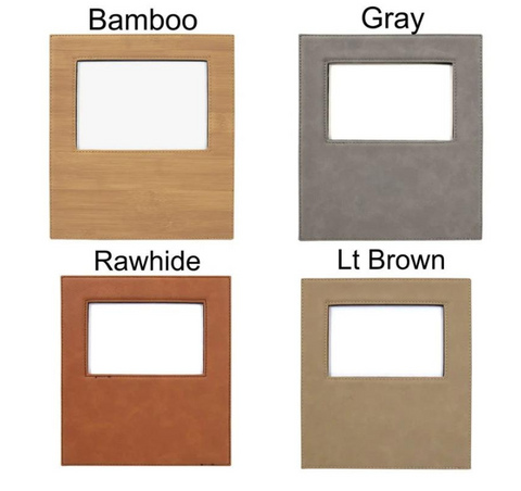 Custom handwritten photo frame