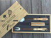 Personalized BBQ Set for Father's Day with BBQ tools