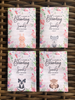 Custom Woodland creatures Baby Shower Seed Packets : Fox Bunny Owl and skunk  Mix