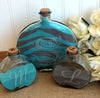 Sand Ceremony round glass vase with side vases - Favor Universe
