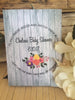 Wood Floral Baby Shower Seed Packets - Favor Universe