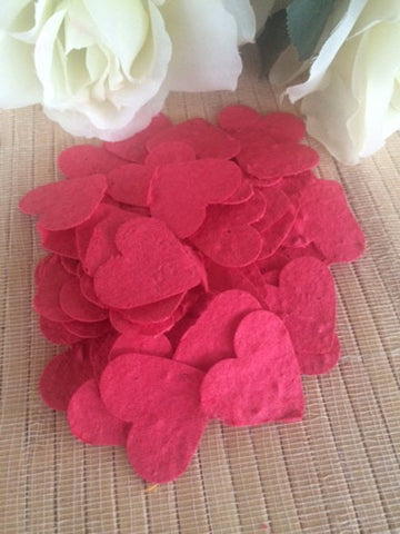 Plantable seed paper favors Red - Favor Universe