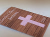 Pink Cross Baptism Seed Packets - Favor Universe