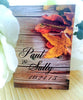 Rustic Fall Leaves Autumn Wedding Seed Packets - Favor Universe