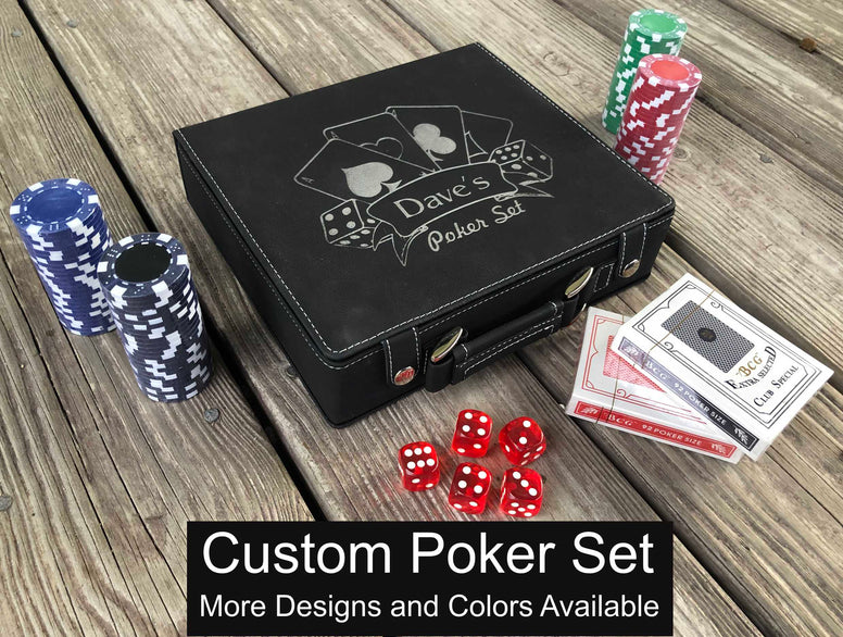 Personalized Poker Set