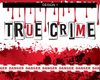 22 oz skinny tumbler - True Crime Tumbler design