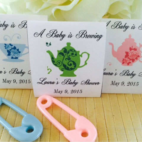 Tea Party Tea Pots Tea Packets - Favor Universe