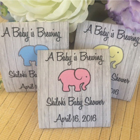 Elephant Themed Tea Packet Favors - Favor Universe