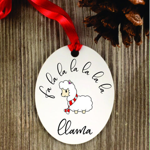 Llama Ornament Gift
