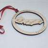 California Christmas Ornament