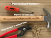 Personalized hammer, custom hammer, gift for dad