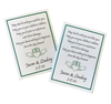 Celtic Claddagh Irish Wedding Seed Packets
