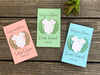 Plantable Seed Card favors for Baby Shower - Includes plantable onesie shape and Laurel Wreath design