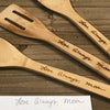 Custom your handwriting spoons