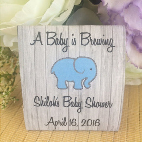 Elephant Themed Tea Packet Favors - Favor Universe