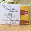 Tea Packet Irish Claddagh Wedding Favors