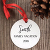 Vacation Ornament