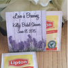 Lavender Bridal Shower Tea Packets