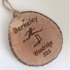 Track Teacher Ornament Gift