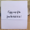 Lavender Bridal Shower Tea Packets