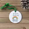 Rainbow Baby Ornament