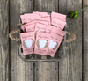 Plantable Seed Card favors for Baby Shower - Includes plantable onesie shape and Laurel Wreath design
