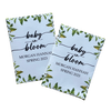 NEW Greenery Leaves Baby Shower Seed Packets