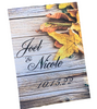 Rustic Fall Leaves Autumn Wedding Seed Packets