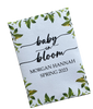 NEW Greenery Leaves Baby Shower Seed Packets