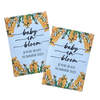 NEW Yellow Flowers Baby Shower Seed Packets