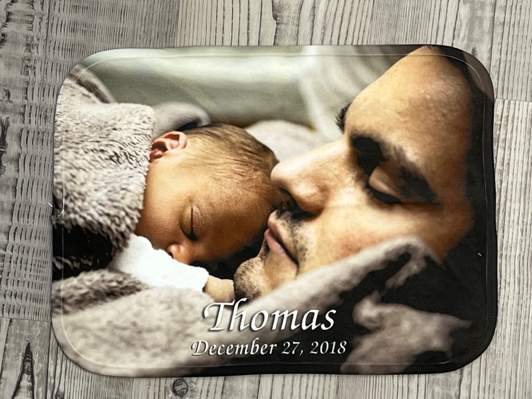 Personalized Baby Photo Blanket