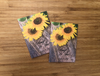 Rustic Sunflower Wedding Seed Packets