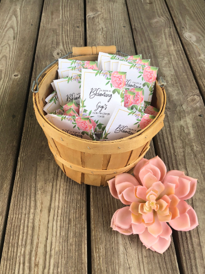 Seed Packet Bridal Shower Favors