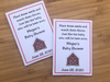 Barn Baby Shower Seed Packets Favors