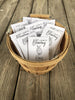 bunny baby shower seed packets favors