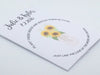 Sunflower Wedding Favors Seed Packets