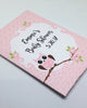 Owl girl baby shower seed packet favors