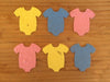 Plantable girl boy paper baby shower favors