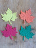 Fall plantable leaf wedding favors