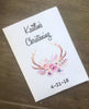 Antler Boho Christening favors