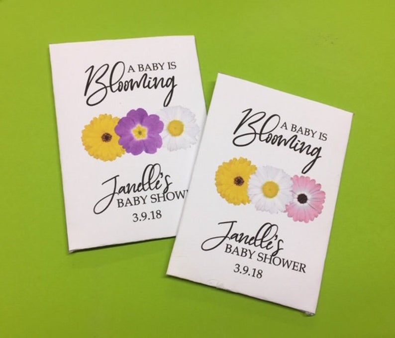 Shower Seed Packets, Baby Shower, Bridal Shower