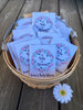 Seed packets pink wreath baby shower seed packets favors