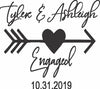 Engagement Tumbler Mug Gift