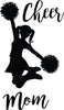 Personalized cheerleader tumbler