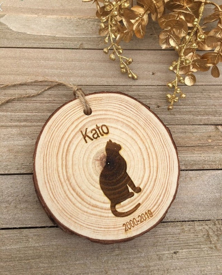 Cat Memorial Ornament