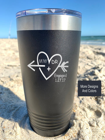 Engagement Tumbler Mug Gift