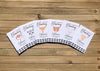 woodland animals fox or bear baby shower seed packets favors