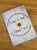 Sunflower Fall Favors